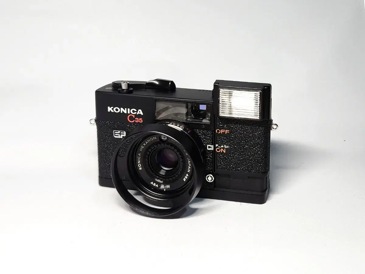 KONICA C35 EF. 필름카메라.정상작동